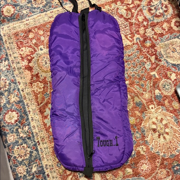 Tough 1 Other - Purple Quilted Bridle Halter Carrier